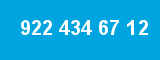 922 434 67 12 922 434 67 12